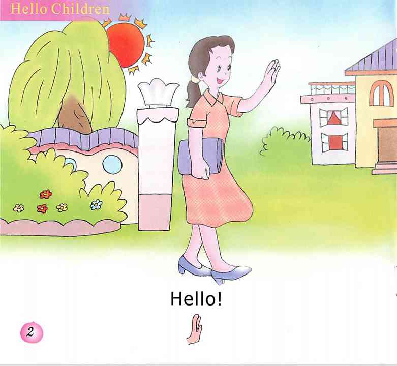 幼儿英语浸入式 1 Hello Children -- 绘本听读宝在线台词全文