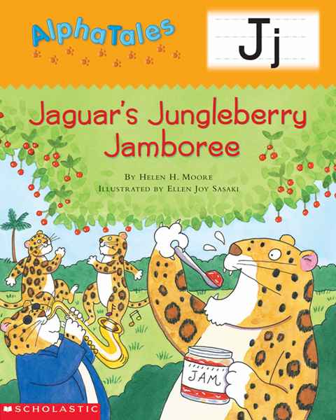 学乐字母故事 【J】Jaguar-s-Jungleberry-Jamboree -- 绘本听读宝在线台词全文