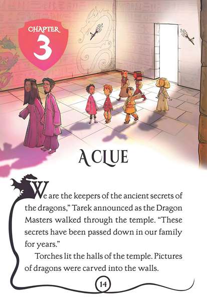6 Flight of the Moon Dragon 3 A Clue -- 绘本听读宝在线台词全文