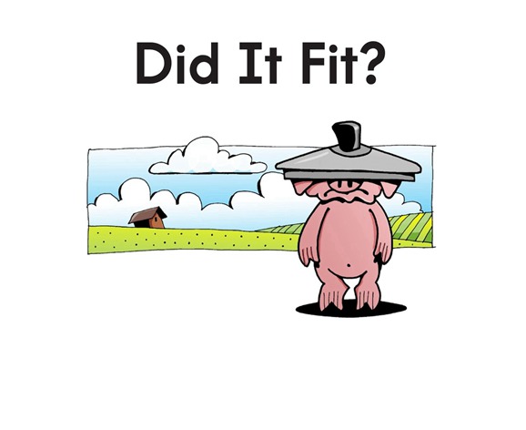 解码书 15 Did It Fit? -- 绘本听读宝在线台词全文