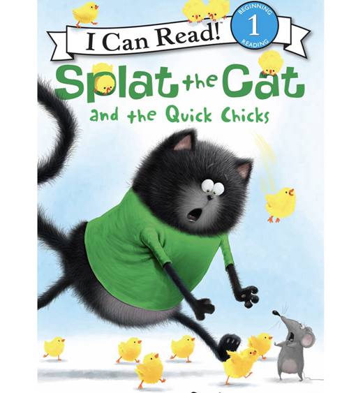 Splat the Cat 12 the quick chicks -- 绘本听读宝在线台词全文