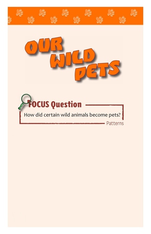 G3-4 6 Our Wild Pets-Mid -- 绘本听读宝在线台词全文