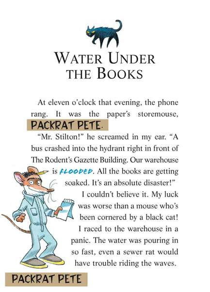 9-A Fabumouse Vacation for Geronimo 11-WATER UNDER THE BOOKS -- 绘本听读宝在线台词全文