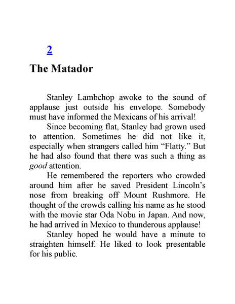 5 The Amazing Mexican Secret 2. The Matador -- 绘本听读宝在线台词全文