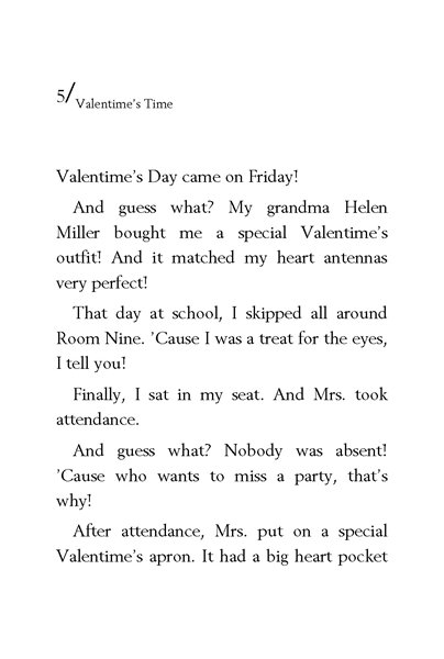14 Junie B. Jones and the Mushy Gushy Valentine 5. Valentime’s Time -- 绘本听读宝在线台词全文