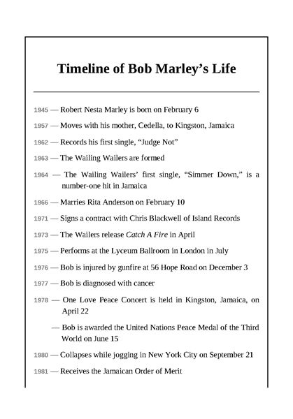 39 Who Was Bob Marley 9 Timelines -- 绘本听读宝在线台词全文