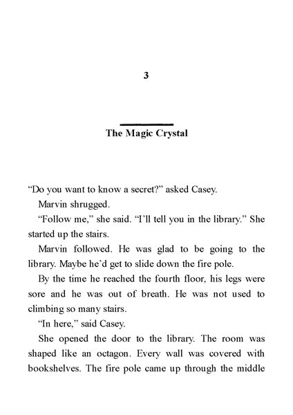 8.A Magic Crystal 3. The Magic Crystal -- 绘本听读宝在线台词全文