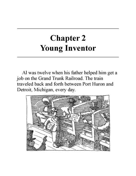 9 Who Was Thomas Alva Edison 3 Chapter 2 Young Inventor -- 绘本听读宝在线台词全文