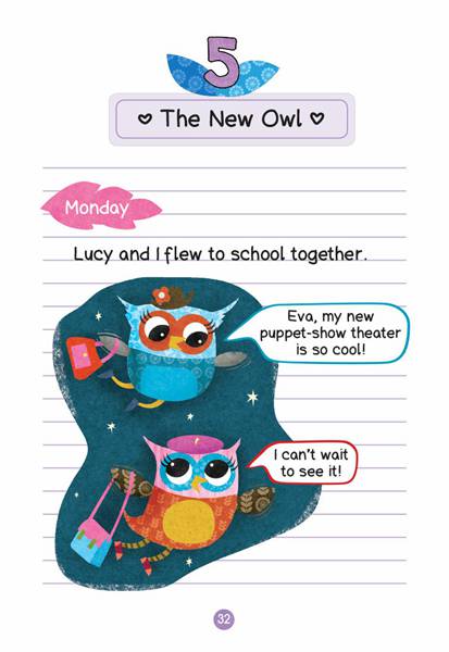 4 Eva and the New Owl 5 The New Owl -- 绘本听读宝在线台词全文