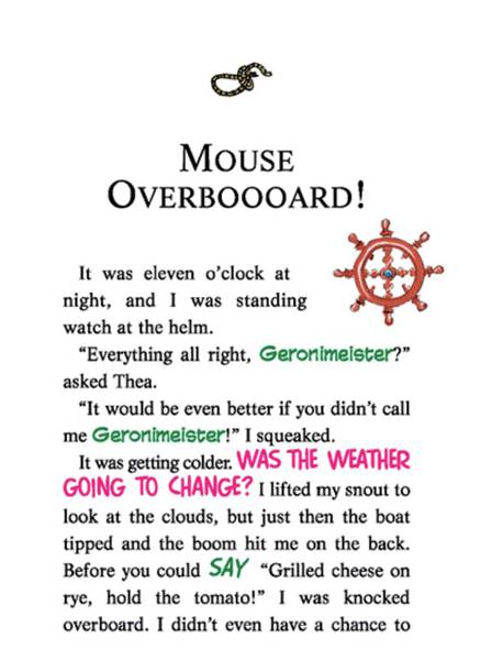 1 Lost Treasure of the Emerald Eye 09-MOUSE OVERBOOOARD! -- 绘本听读宝在线台词全文