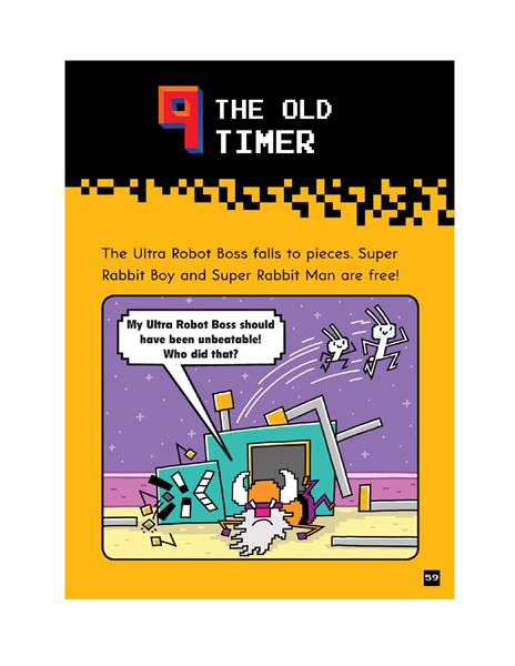 9 Super Rabbit Boy Time Jump 9 THE OLD TIMER -- 绘本听读宝在线台词全文