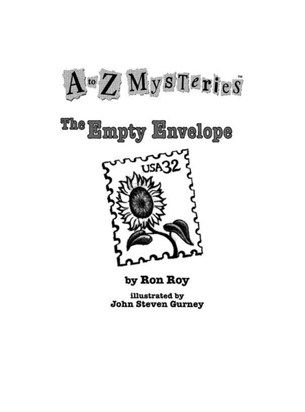 The Empty Envelope Chapter 1 -- 绘本听读宝在线台词全文
