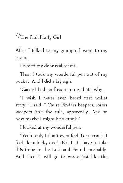 9 Junie B. Jones Is Not a Crook 7. The Pink Fluffy Girl -- 绘本听读宝在线台词全文