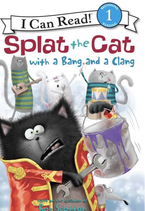 Splat the Cat 16 with a bang and a clang -- 绘本听读宝在线台词全文