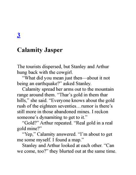1 The Mount Rushmore Calamity 3. Calamity Jasper -- 绘本听读宝在线台词全文