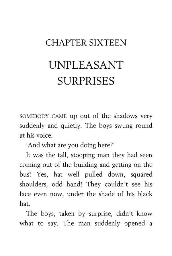 5 Go Ahead, Secret Seven 16 UNPLEASANT SURPRISES -- 绘本听读宝在线台词全文