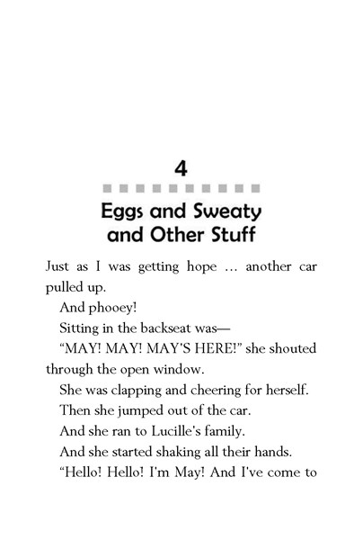 27 Junie B. First Grader - Dumb Bunny 4. Eggs and Sweaty and Other -- 绘本听读宝在线台词全文