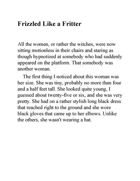 女巫 07 Frizzled Like a Fritter -- 绘本听读宝在线台词全文