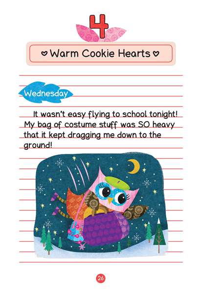 5 Warm Hearts Day 4 Warm Cookie Hearts -- 绘本听读宝在线台词全文