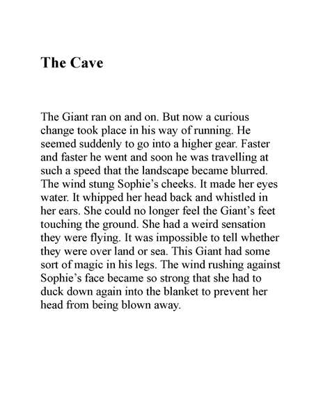 好心眼的巨人 04 The Cave -- 绘本听读宝在线台词全文
