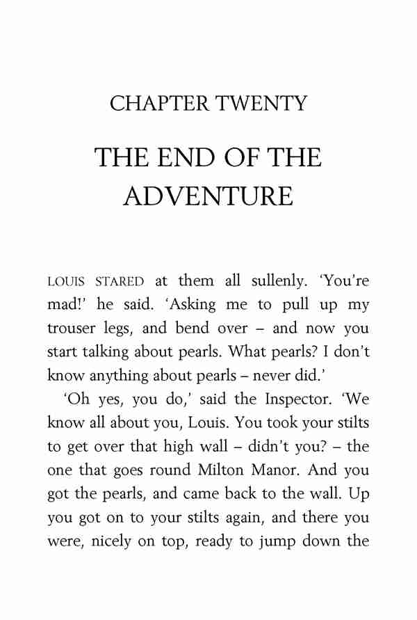 2 Secret Seven Adventure 20 THE END OF THE ADVENTURE -- 绘本听读宝在线台词全文