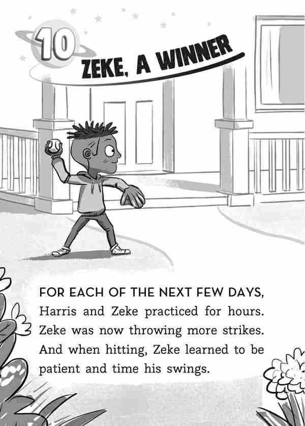5 Baseball Blues 10 Zeke, a Winner -- 绘本听读宝在线台词全文