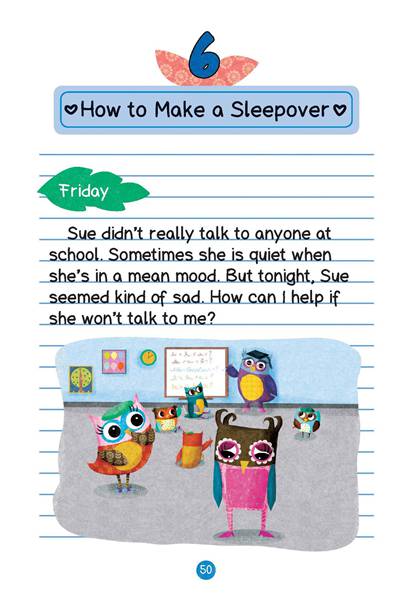 9 Eva's Big Sleepover 6 How to Make a Sleepover -- 绘本听读宝在线台词全文
