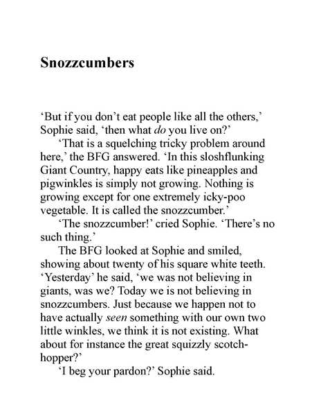 好心眼的巨人 08 Snozzcumbers -- 绘本听读宝在线台词全文