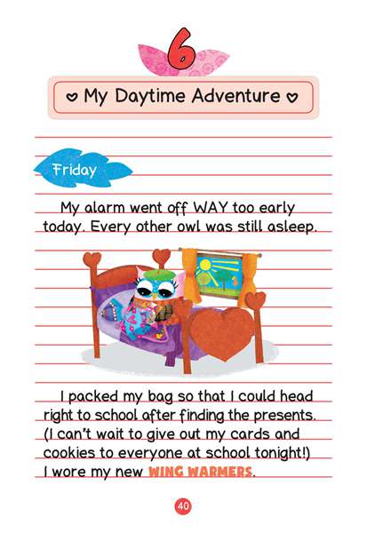 5 Warm Hearts Day 6 My Daytime Adventure -- 绘本听读宝在线台词全文