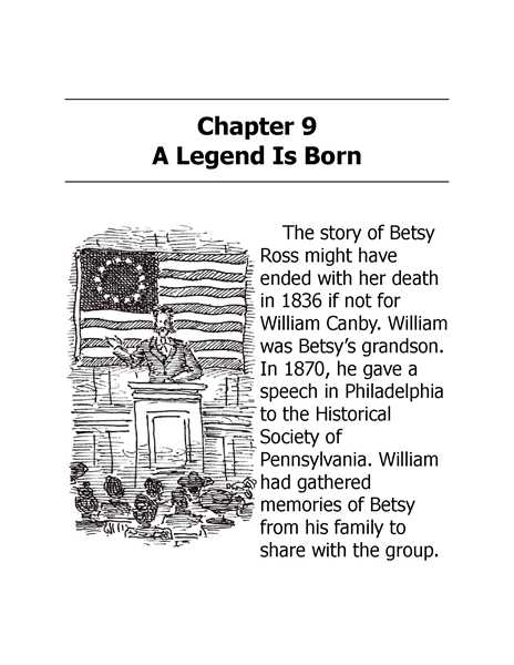 21 Who Was Betsy Ross 10 Chapter 9 A Legend Is Born -- 绘本听读宝在线台词全文