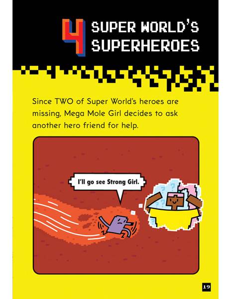 15 Mega Mole Girl Digs Deep 4 SUPER WORLD'S SUPERHEROES -- 绘本听读宝在线台词全文