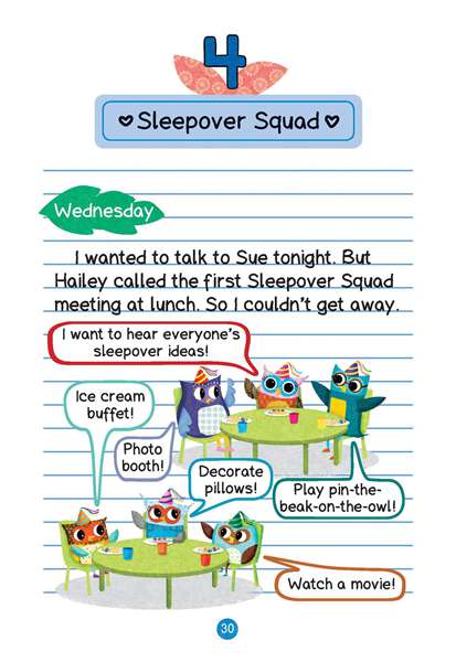 9 Eva's Big Sleepover 4 Sleepover Squad -- 绘本听读宝在线台词全文