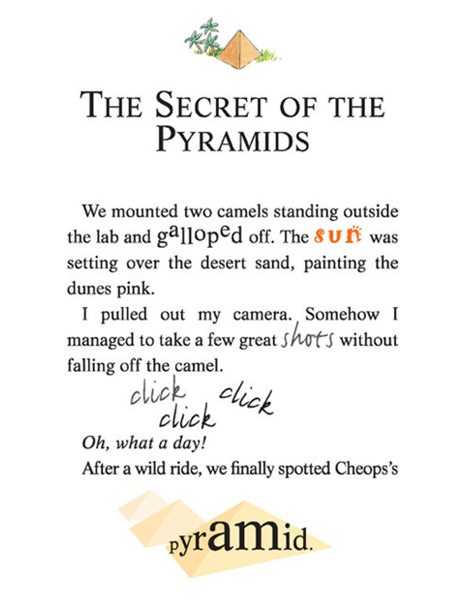 2 The Curse of the Cheese Pyramid 13-THE SECRET OF THE PYRAMIDS -- 绘本听读宝在线台词全文