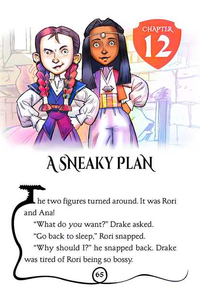 1 Rise of the Earth Dragon 12 A Sneaky Plan -- 绘本听读宝在线台词全文