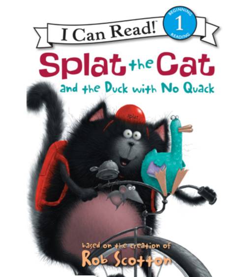 Splat the Cat 9 the duck with no quack -- 绘本听读宝在线台词全文
