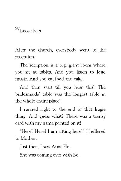 13 Junie B. Jones Is (Almost) a Flower Girl 9. Loose Feet -- 绘本听读宝在线台词全文