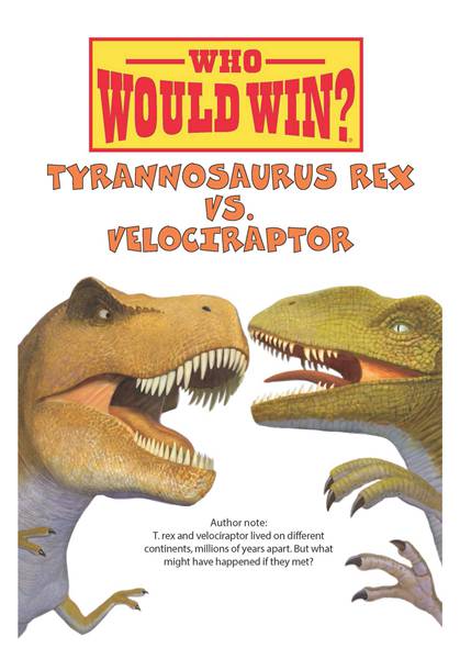 Who Would Win 3 Tyrannosaurus rex vs. Velociraptor -- 绘本听读宝在线台词全文
