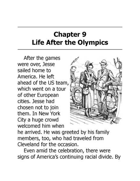 19 Who Was Jesse Owens 10 Chapter 9 Life After the Olympics -- 绘本听读宝在线台词全文