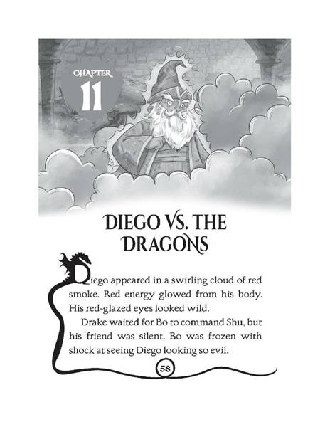 11 Shine of the Silver Dragon 11 Ch11-Diego VS. The Dragons -- 绘本听读宝在线台词全文