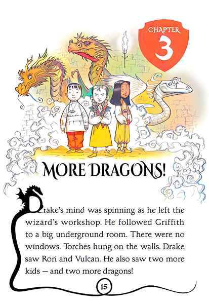 1 Rise of the Earth Dragon 3 More Dragons! -- 绘本听读宝在线台词全文