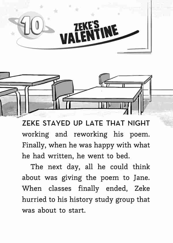 6 The Mystery Valentine 10 Zeke’s Valentine -- 绘本听读宝在线台词全文