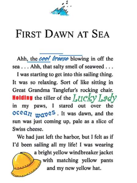 1 Lost Treasure of the Emerald Eye 06-FIRST DAWN AT SEA -- 绘本听读宝在线台词全文