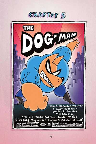 4. Dog Man and Cat Kid 6 The Dog-Man -- 绘本听读宝在线台词全文