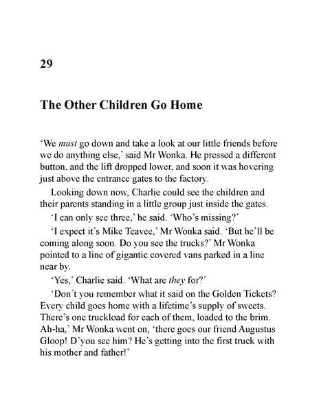 查理与巧克力工厂 29 The Other Children Go Home -- 绘本听读宝在线台词全文