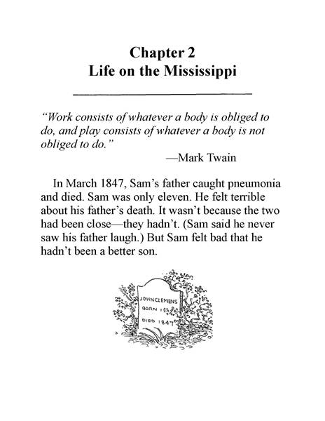7 Who Was Mark Twain 3 Chapter 2 Life on the Mississippi -- 绘本听读宝在线台词全文