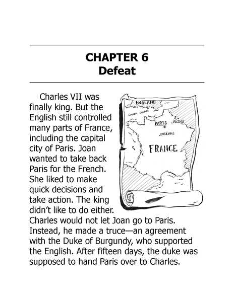 23 Who Was Joan of Arc 7 Chapter 6 Defeat -- 绘本听读宝在线台词全文