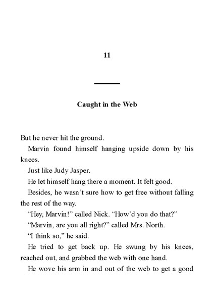 3.Is He a Girl 11. Caught in the Web -- 绘本听读宝在线台词全文
