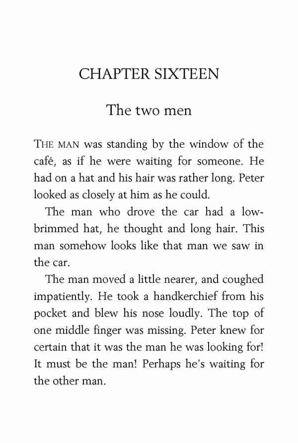 6 Good Work, Secret Seven 16 The two men -- 绘本听读宝在线台词全文