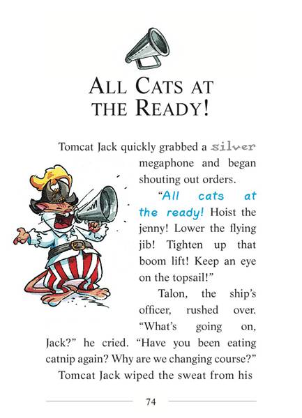 8-Attack of the Bandit Cats 18-ALL CATS AT THE READY! -- 绘本听读宝在线台词全文