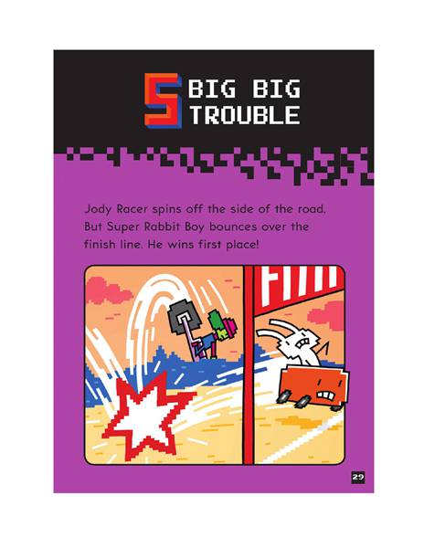 3 Super Rabbit Racers! 5 BIG BIG TROUBLE -- 绘本听读宝在线台词全文
